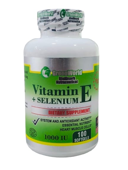 Vitamina E+Selenium GreenWorld x 1 und